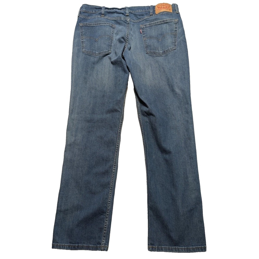 LEVIS 511 SLIM FIT Men 38X31 Stretch Denim Blue Jeans - Picture 1 of 15
